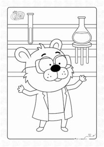 Kral Sakir Karakterleri Boyama Sayfasi 01