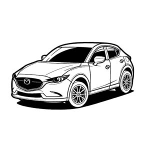 Mazda Boyama Sayfası
