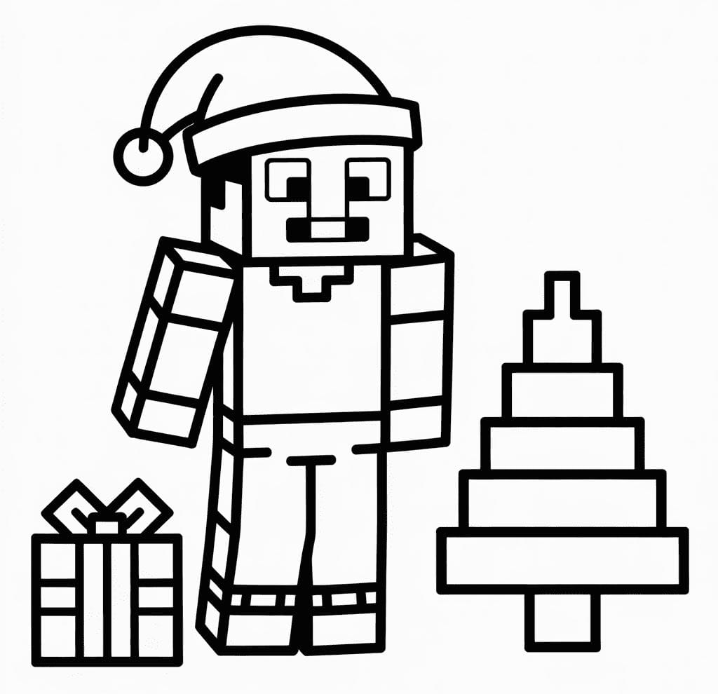 Minecraft Noel Boyama Sayfası