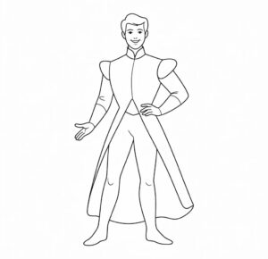 Sindirella Prensi Boyama Sayfası (1)