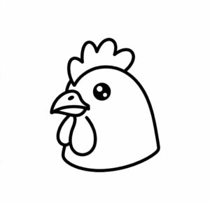 Tavuk Kafasıboyama Sayfası