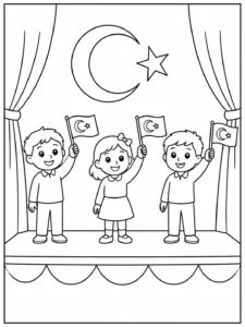 30 Agustos Boyama 7 Boyama Sayfası İndir