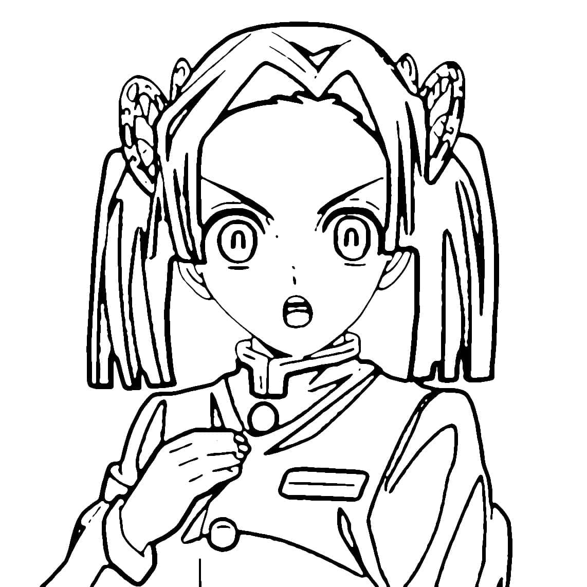 Aoi Kanzaki Boyama Sayfası