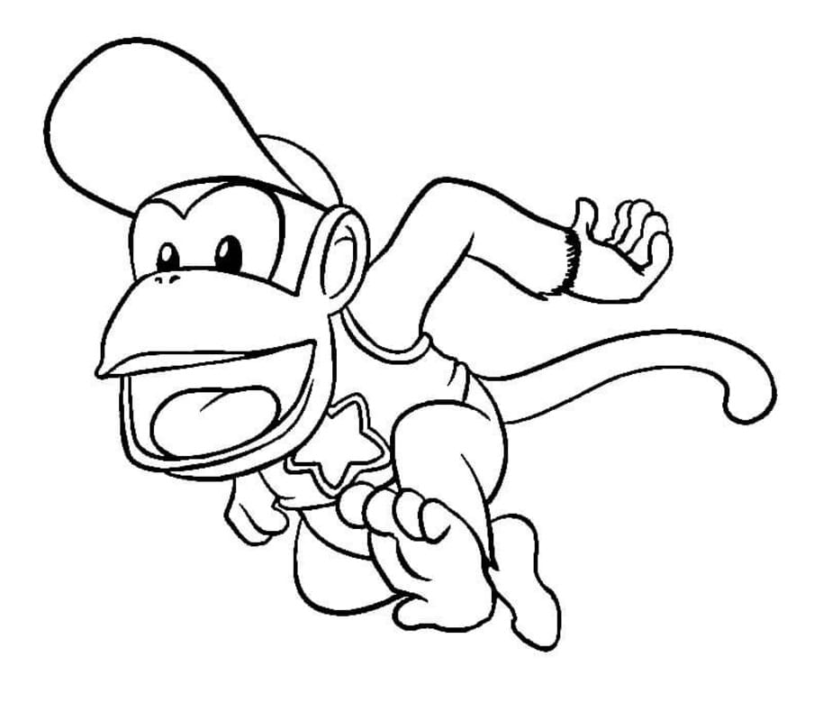 Diddy Kong Boyama Sayfası