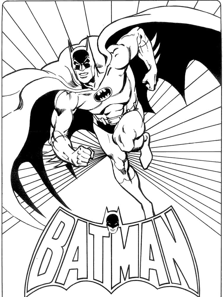 Batman Boyama Sayfası