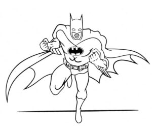 Batman Resmi Boyama Sayfası İndir