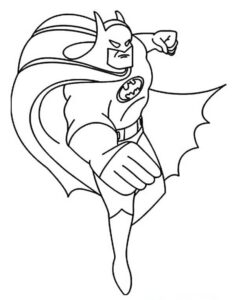 Batman Saldirisi Boyama Sayfası İndir