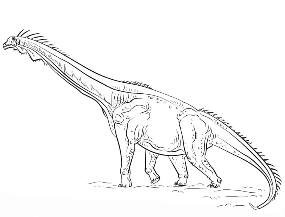 Brachiosaurus Boyama Sayfası