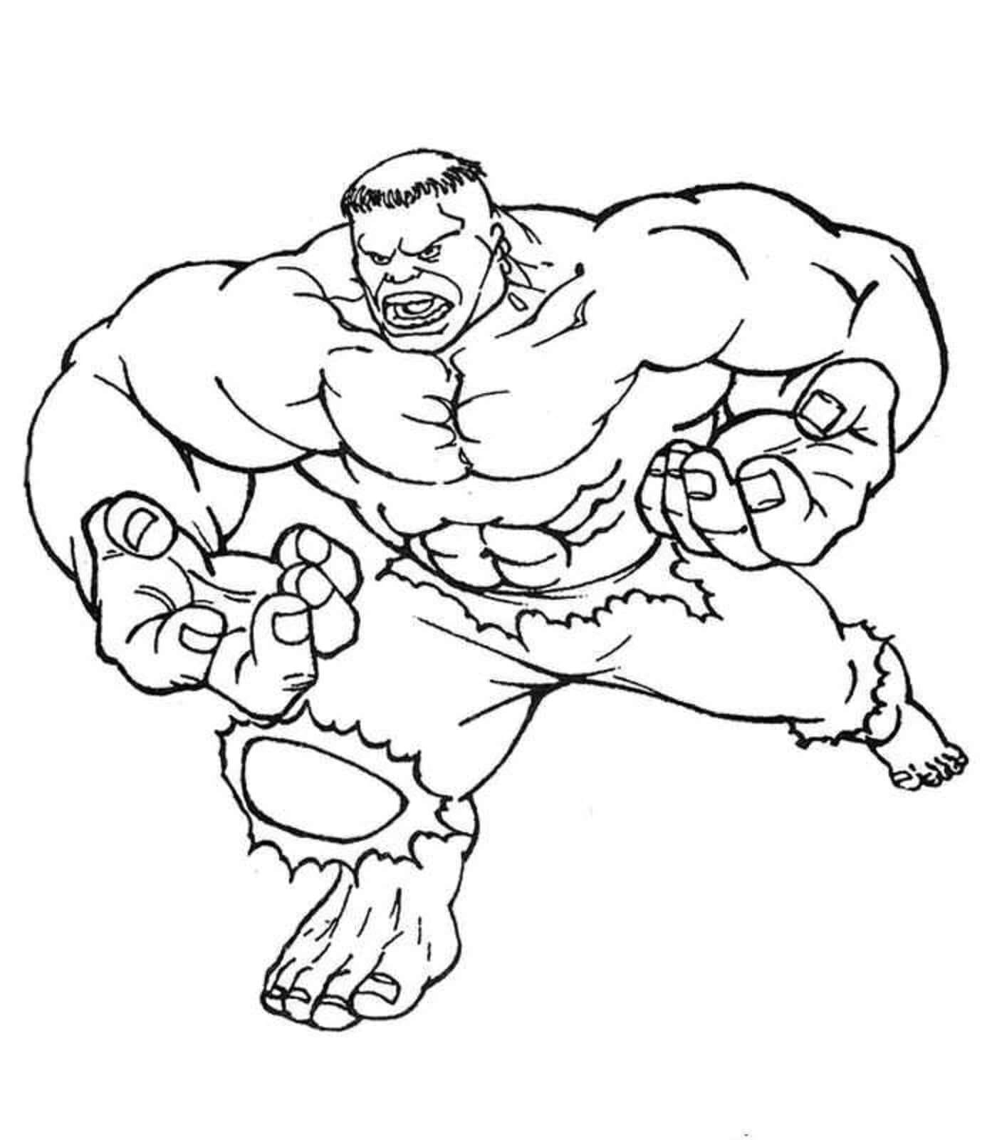Hulk Boyama Sayfası