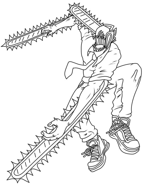 Chainsaw Man Boyama Sayfası