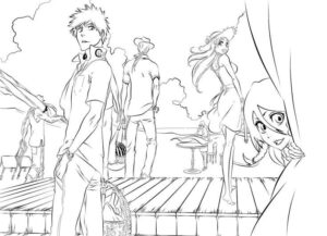 Bleach Resim Çiz Boyama Sayfası İndir