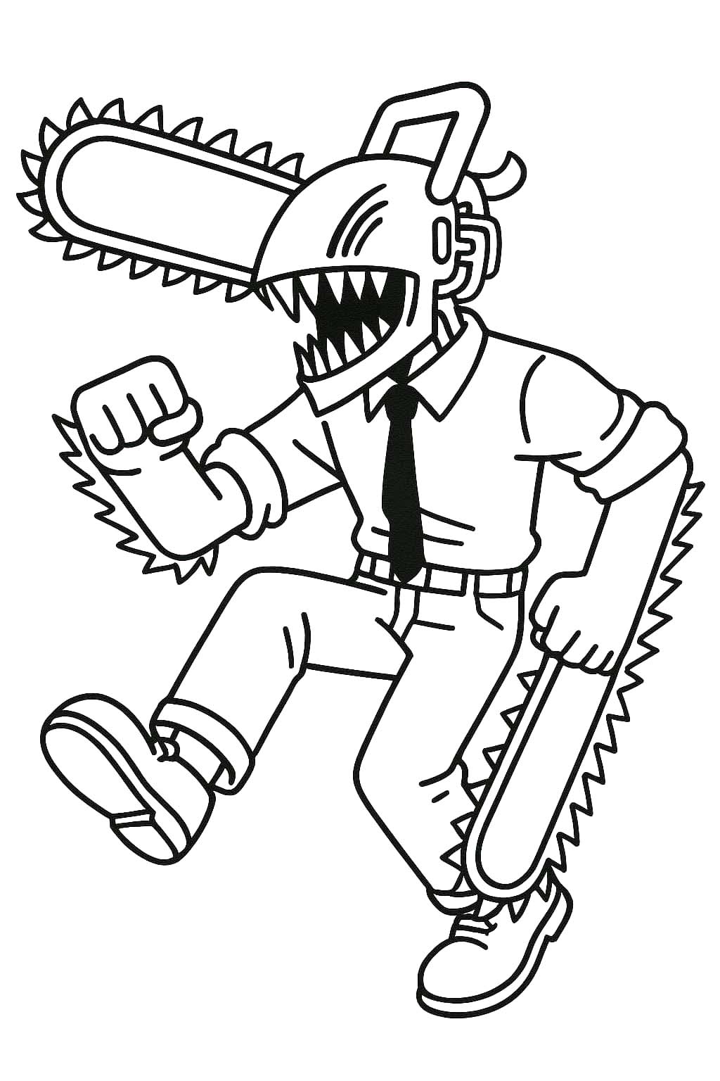 Chainsaw Man Boyama Sayfası