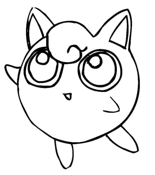 Jigglypuff Boyama Sayfası