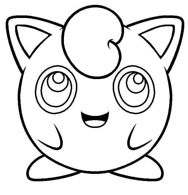 Jigglypuff Boyama Sayfası