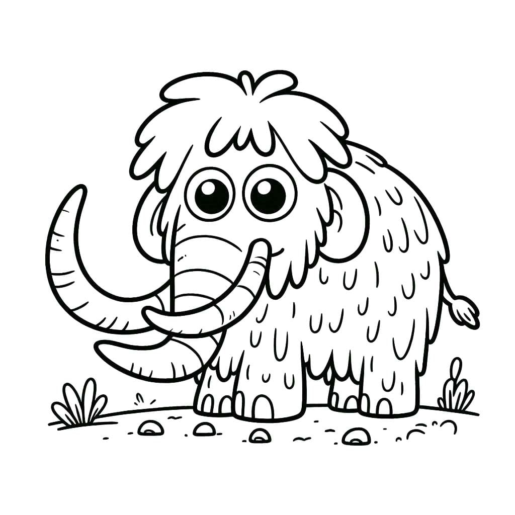Mamut Boyama Sayfası