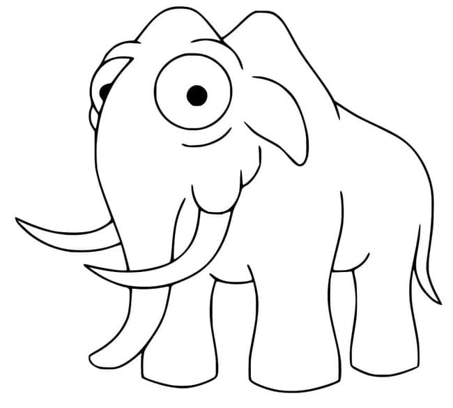 Mamut Boyama Sayfası