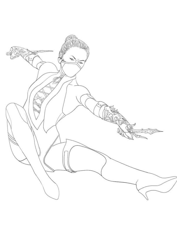 Mileena Boyama Sayfası