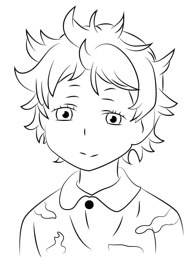 Natsu Hinata Boyama Sayfası