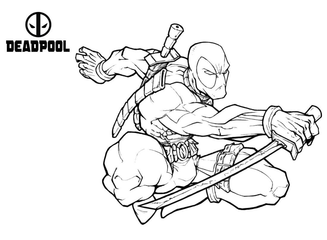 Deadpool Boyama Sayfası