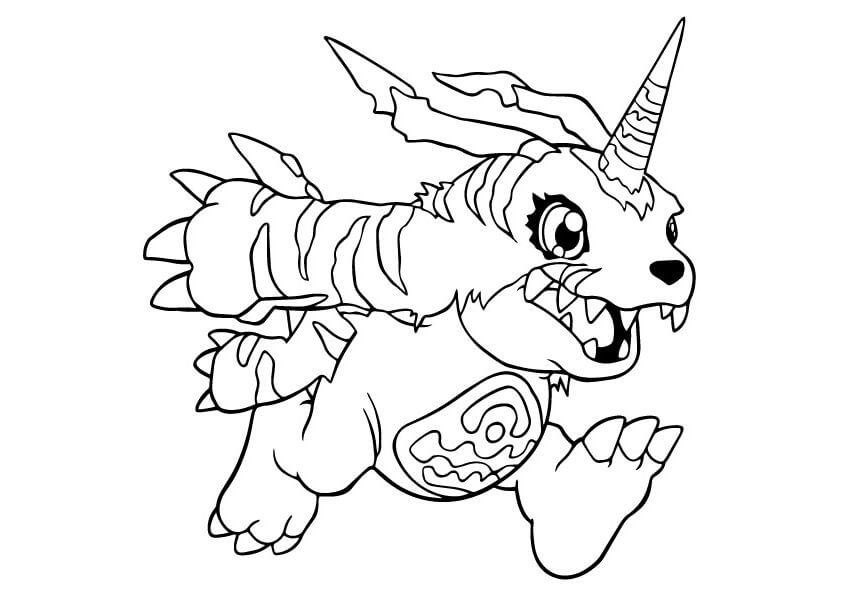 Gabumon Boyama Sayfası