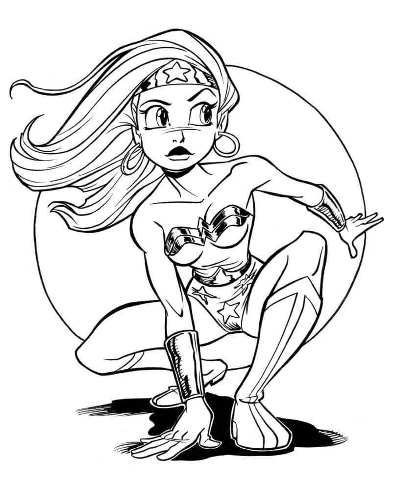 Wonder Women Boyama Sayfası