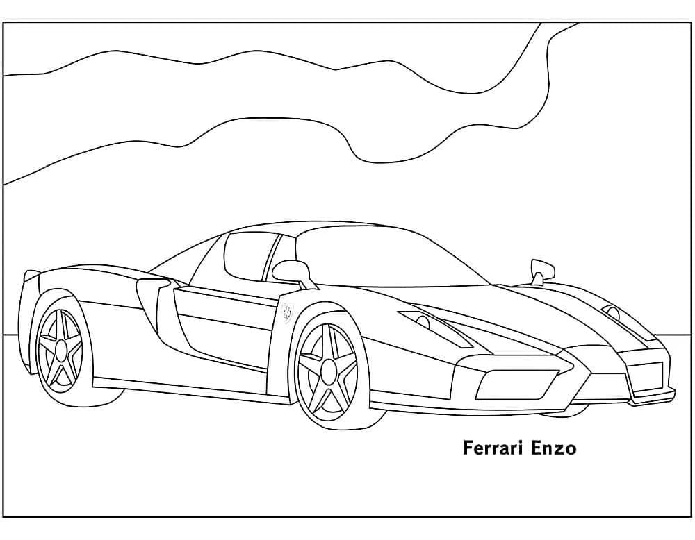 Ferrari Enzo Boyama Sayfası