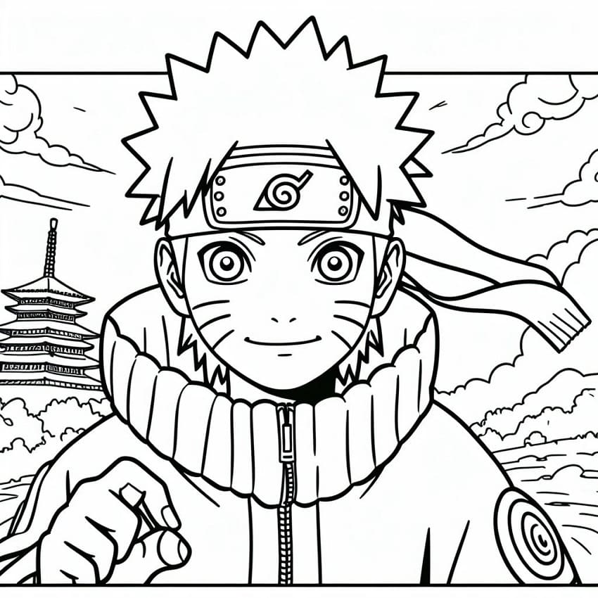 Naruto Boyama Sayfası