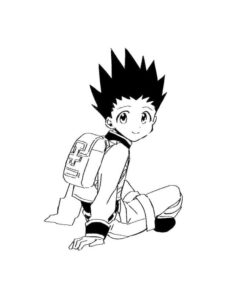 Hunter X Hunter Gon Boyama Sayfası İndir