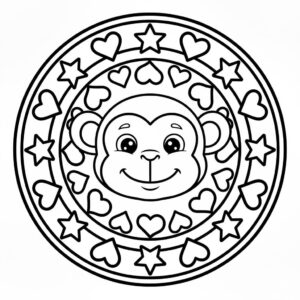 Goruntu Hayvan Mandala Ücretsiz Boyama Sayfası İndir