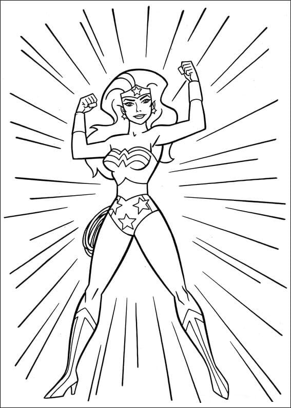 Wonder Women Boyama Sayfası