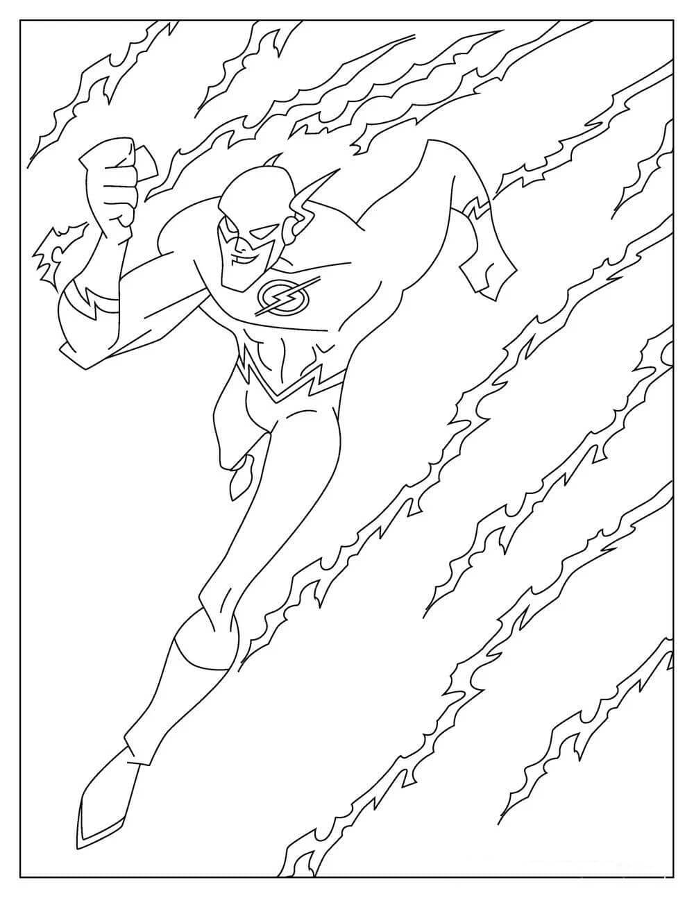 Flash Boyama Sayfası – Koşan Süper Kahraman