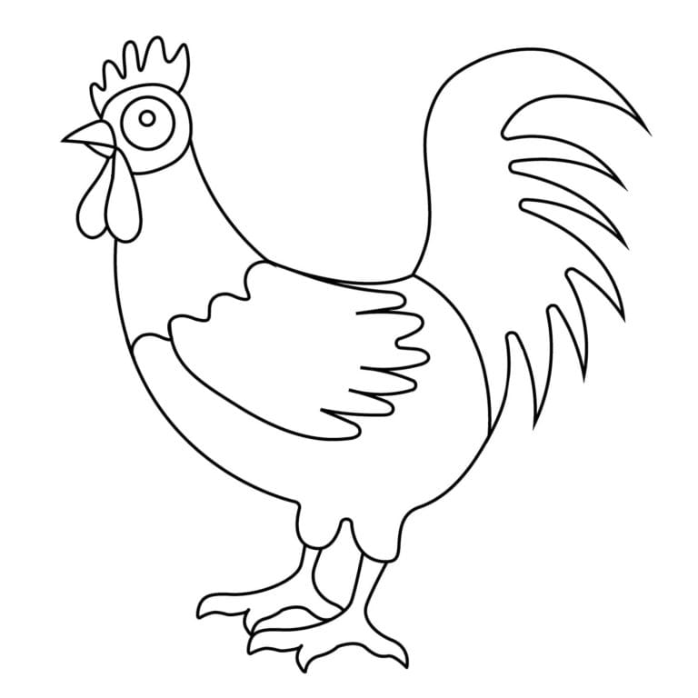 Horoz Boyama Sayfası