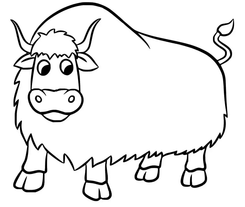Yak Boyama Sayfası