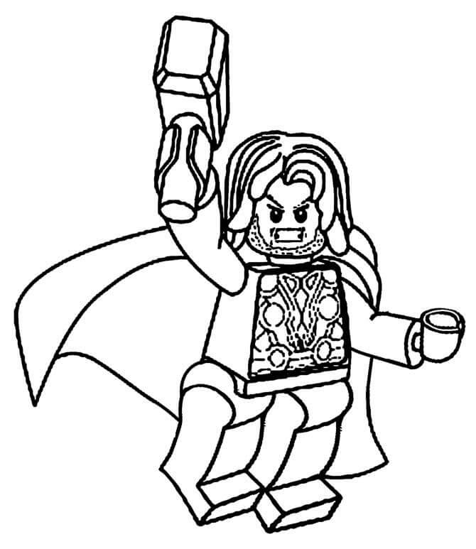 Lego Thor Boyama Sayfası