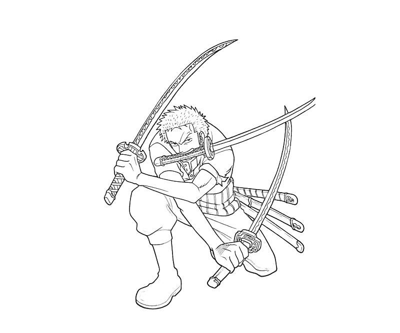 Roronoa Zoro Boyama Sayfası
