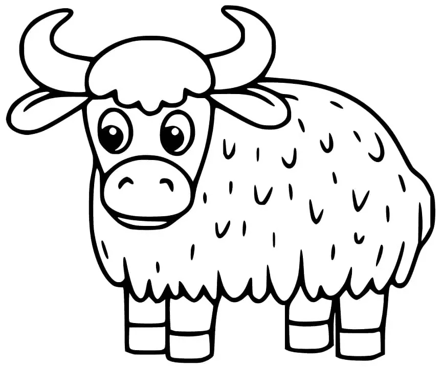Yak Boyama Sayfası