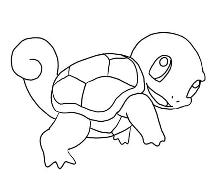 Squirtle Boyama Sayfası