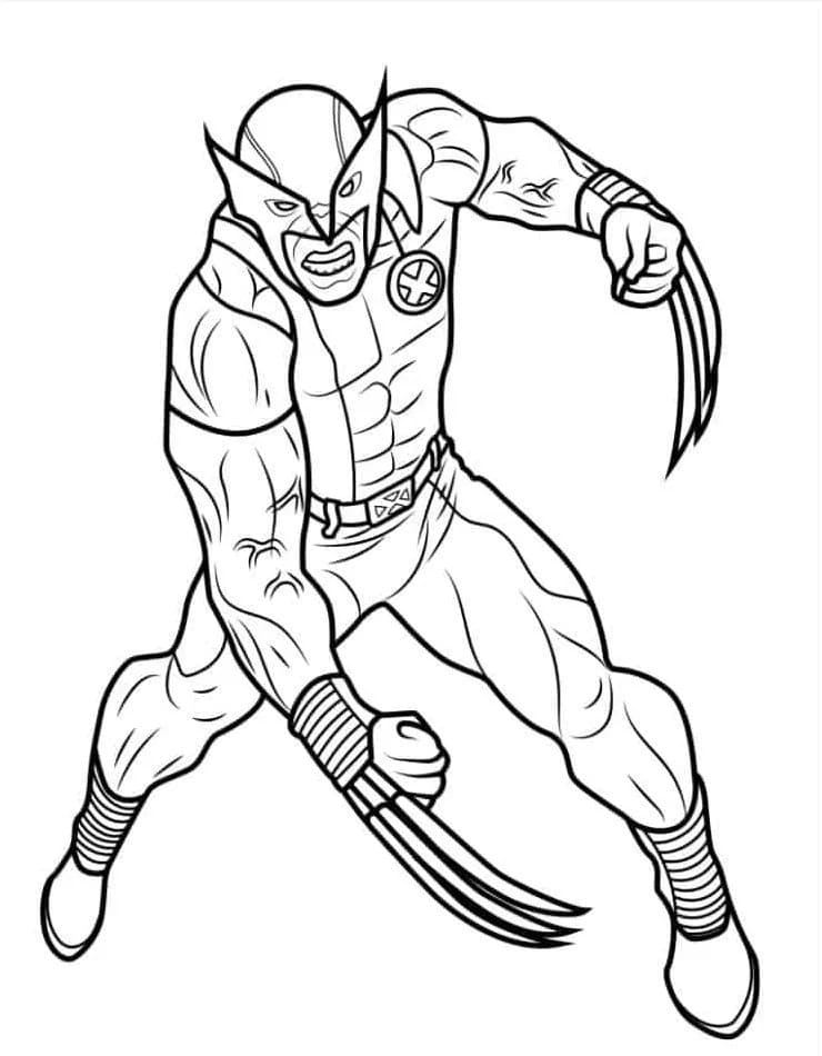 Wolverine Boyama Sayfası