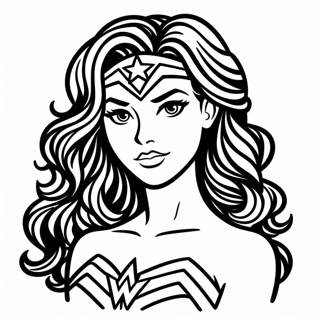 Wonder Woman Boyama Sayfası