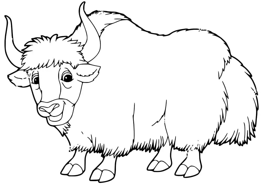 Yak Boyama Sayfası