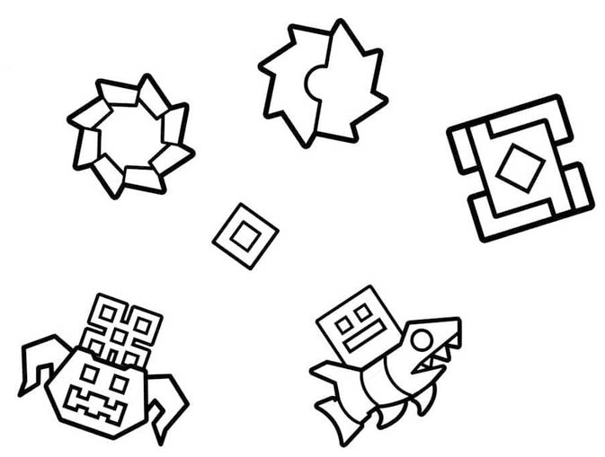 Geometry Dash Boyama Sayfası